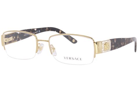 versace round eyewear plastic frame|authentic Versace eyeglasses.